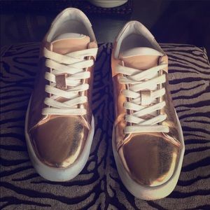 Rose Gold sneakers
